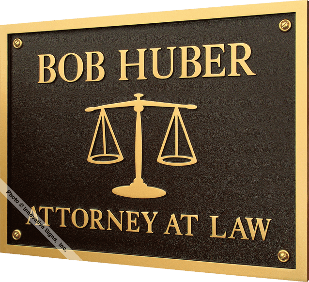 attorney at law sign